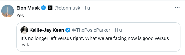 Er is er weer eentje in overdrive aan het gaan.
Verklaart veel hier.
#hysterischgekrijs en #ketamine