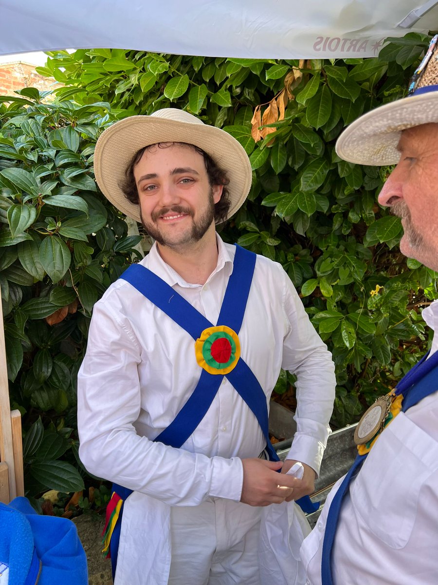 Congratulations to our Alfie who was presented with his baldrick today and danced out for the first time in his full kit!!