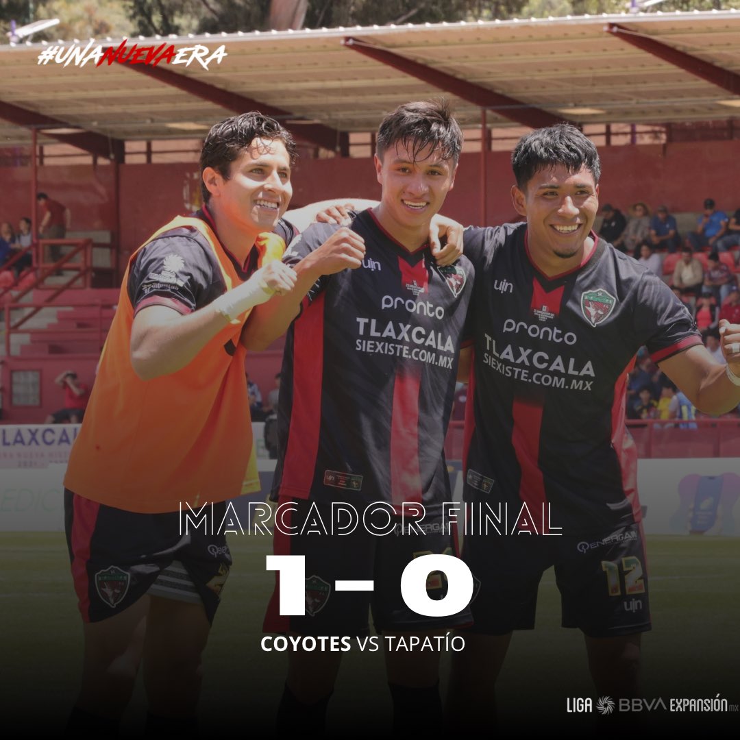 ¡#Uin presenta el marcador final! 🕣🐺

¡Vaaamos, jauría!
Esto es para toda nuestra afición

Juntos somos más fuertes. 

#UnaNuevaEra