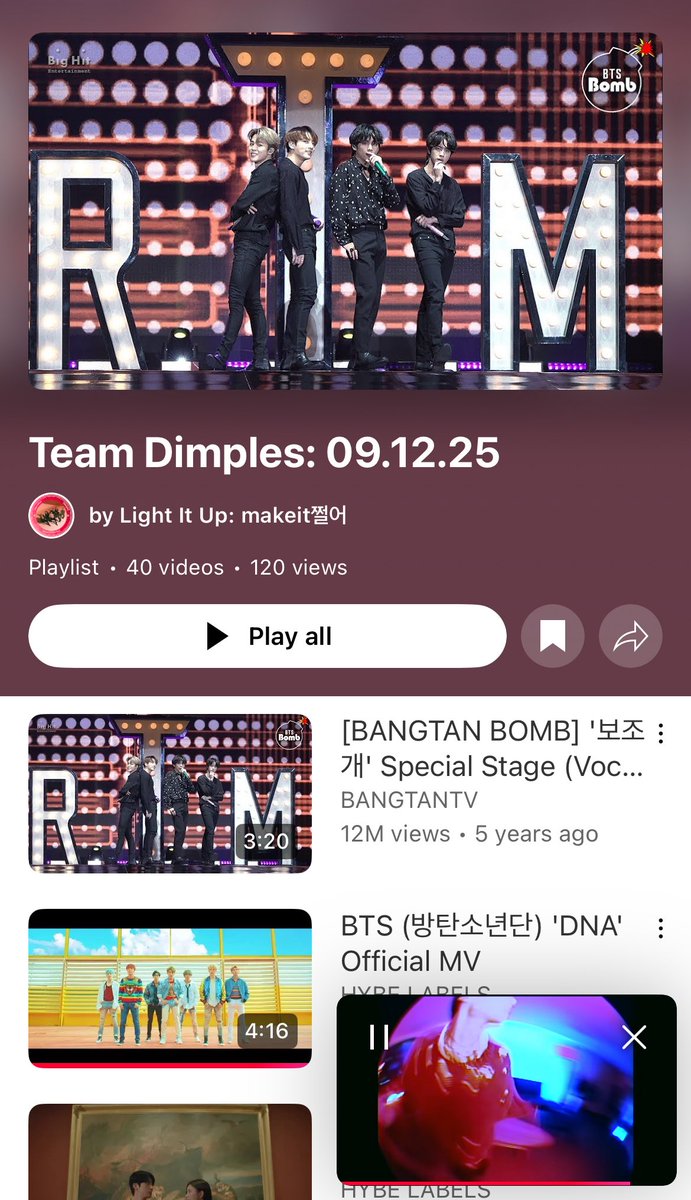 joanneOOT7's tweet image. Vibing on the stair master with @likedynamite613 ‘s #teamdimples playlist for #Haegeumto100M
Happy Saturday, ARMY💜
youtube.com/playlist?list=…