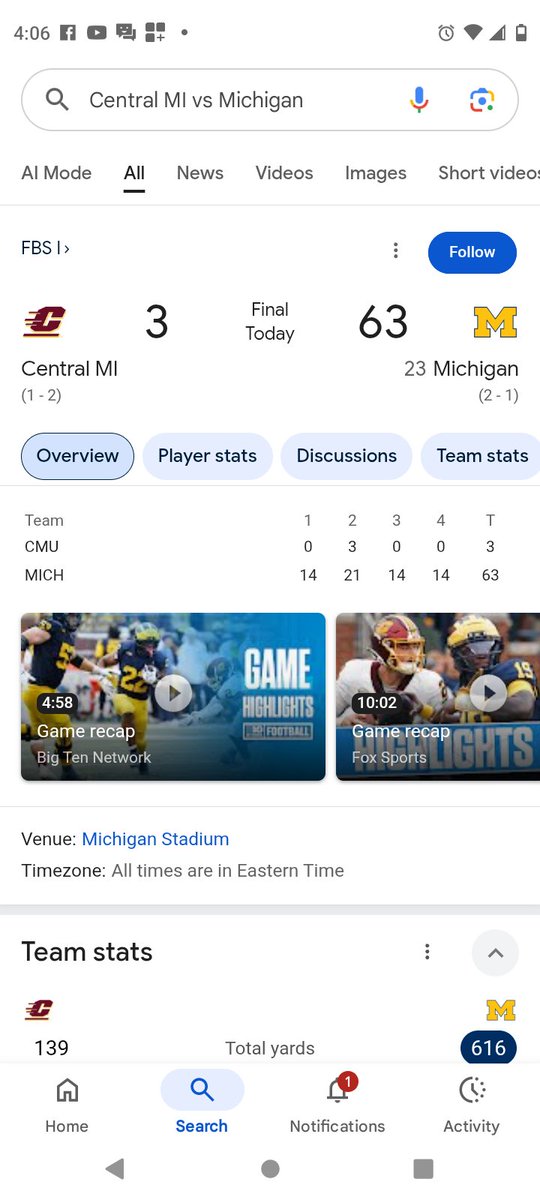 rbforreal's tweet photo. Michigan baby! https://t.co/uTk8eWcJn6