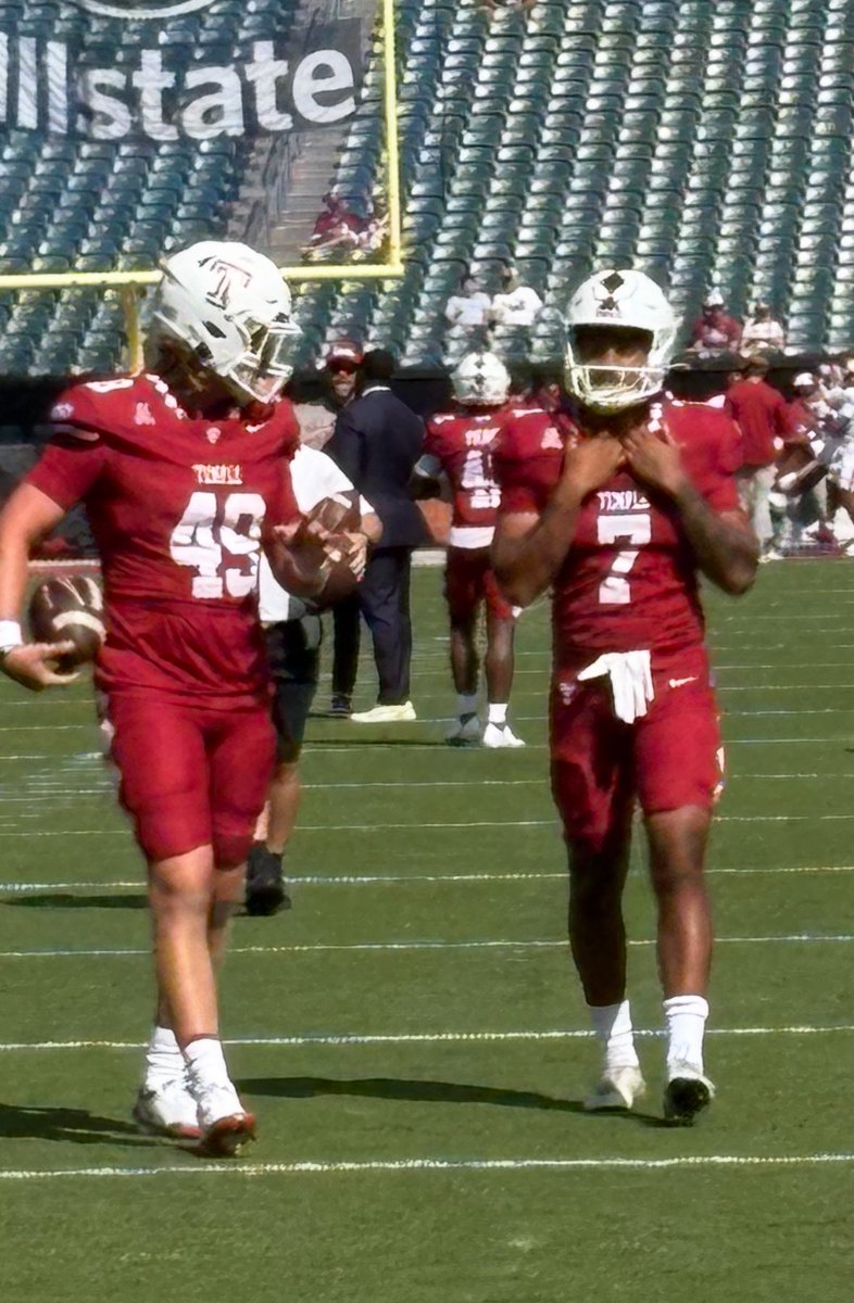 Christian Sullivan (@csullivan2028) on Twitter photo Great time <a href="/Temple_FB/">Temple Football</a> thanks to <a href="/CoachJohnFisher/">John Fisher</a> for the invite. Temple football is top notch.
<a href="/DanteAtton/">Dante</a> <a href="/HayseIsaiah/">Isaiah Hayse</a>
<a href="/TheChrisRubio/">Rubio Long Snapping®</a> <a href="/CoachHonick/">Steve Honick</a> <a href="/CoachA_Lemke/">Austin Lemke</a> <a href="/jonhaynes05/">Jon Haynes</a> Great time <a href="/Temple_FB/">Temple Football</a> thanks to <a href="/CoachJohnFisher/">John Fisher</a> for the invite. Temple football is top notch.
<a href="/DanteAtton/">Dante</a> <a href="/HayseIsaiah/">Isaiah Hayse</a>
<a href="/TheChrisRubio/">Rubio Long Snapping®</a> <a href="/CoachHonick/">Steve Honick</a> <a href="/CoachA_Lemke/">Austin Lemke</a> <a href="/jonhaynes05/">Jon Haynes</a>