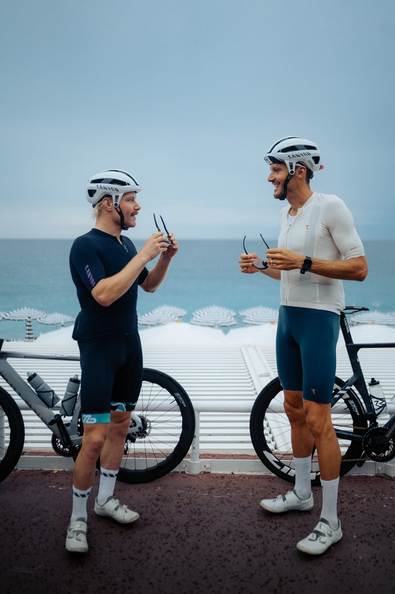 ValtteriBottas's tweet image. Nice & solid ride with a fellow IRONMAN @janfrodeno today 😉
Big day tomorrow for some at @IRONMANtri in Nice - good luck!