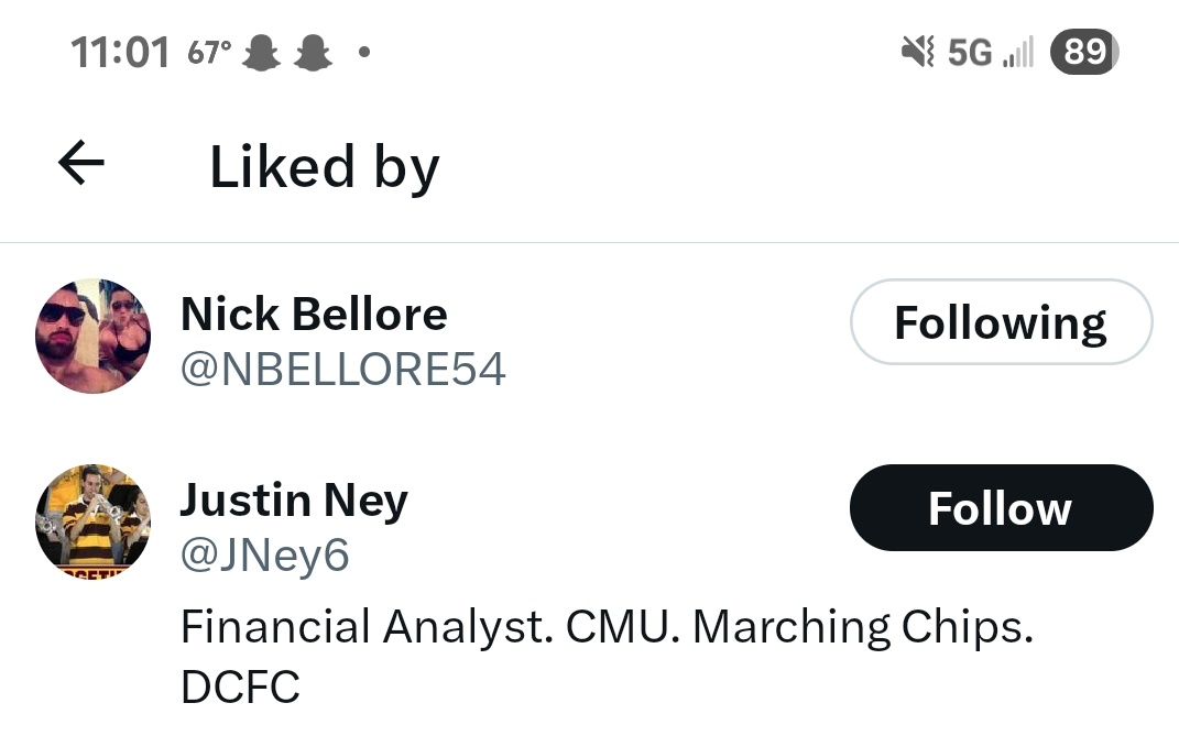 Freaking awesome!!!!! <a href="/NBELLORE54/">Nick Bellore</a> liked my post!!!! An absolute <a href="/CMU_Football/">Central Michigan Football</a> legend!!!!