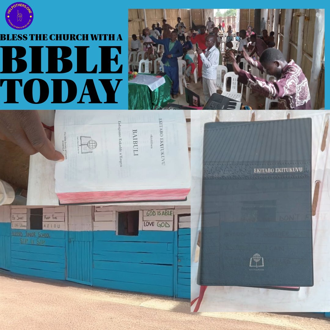 HelpothersOne's tweet image. ✝️Our brothers and sisters at LSCS in Lwanyonyi Uganda  are in need of Bibles in their language. We hope they can arrive for Christmas. Consider gifting one if you&apos;re able to for only $14.💙 paypal.com/donate/?hosted…