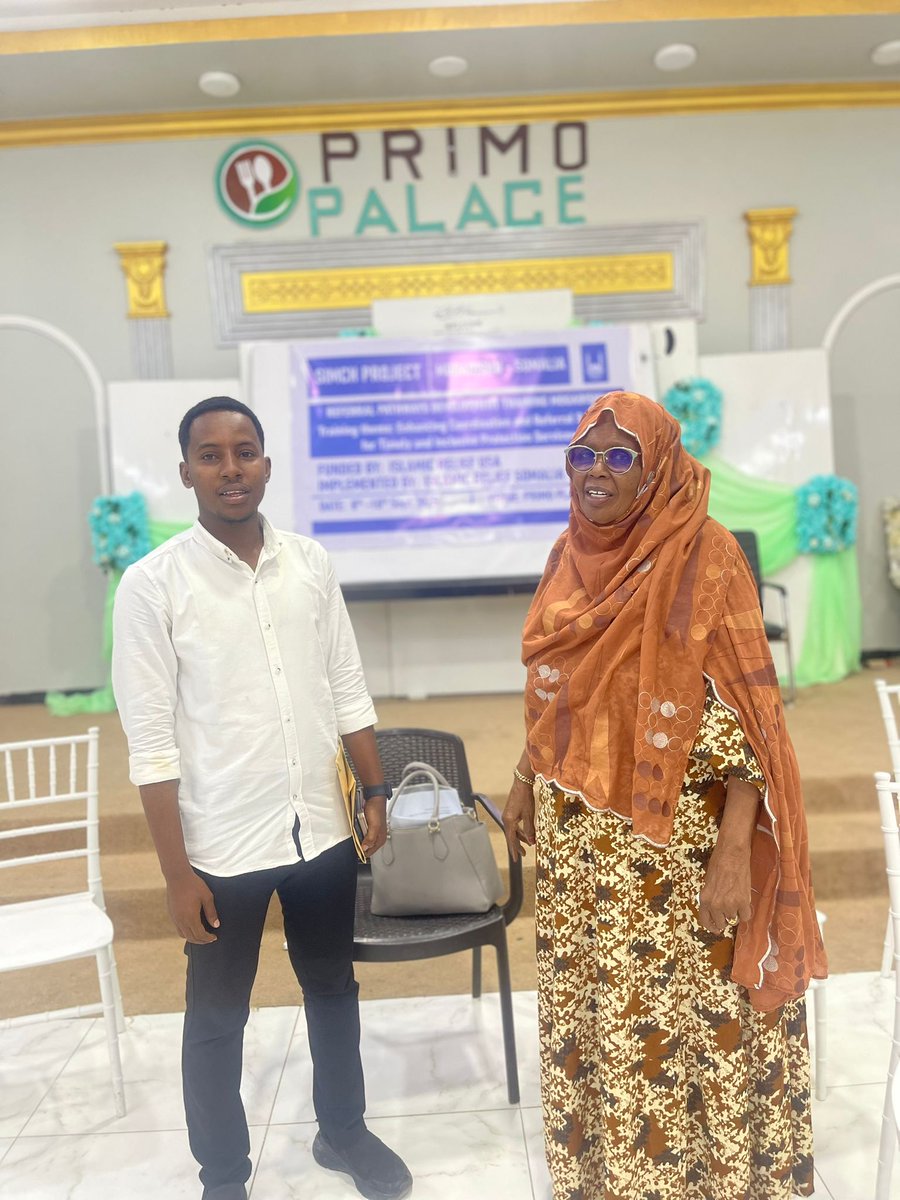 Sasdosom's tweet image. Our field officer @ZeydMohamedYusuf participated in the Referral Pathways Training organized by @IslamicRelief at Birimo Place Hotel, 8–10 Sept 2025. 🌍💪

#SASDO #IslamicRelief #ReferralPathway #CapacityBuilding