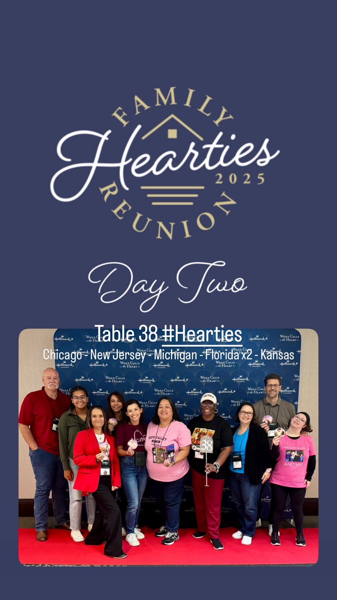 Table 38 Hearties getting ready for the morning session #Hearties #HFR2025