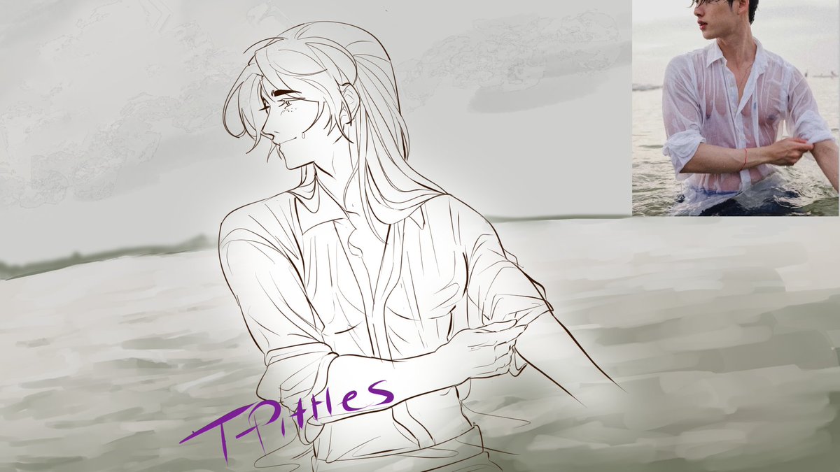 I think i did good 
Not good with water or see-through clothing(Had one with his hair down planned but gave up) #tgcf #Fengxin