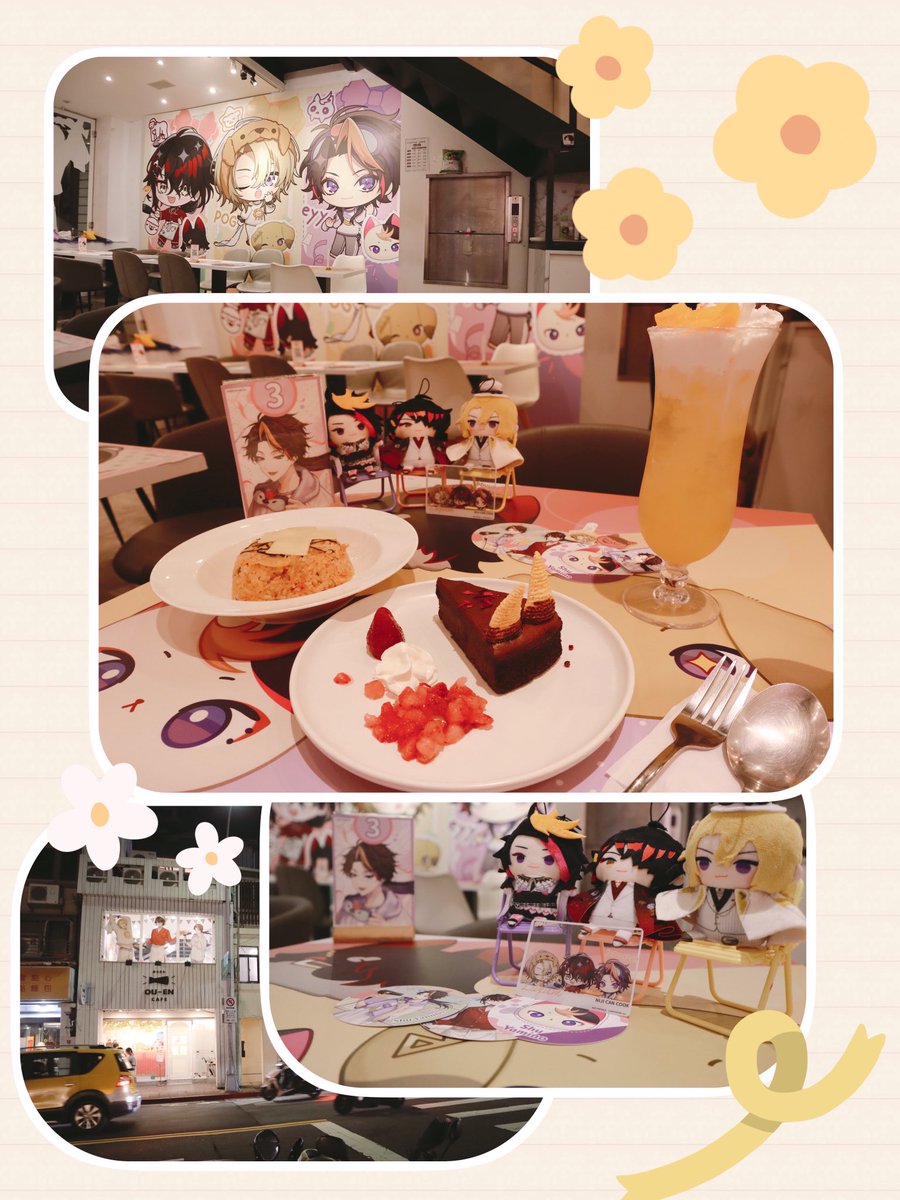 tym4's tweet photo. #luxiempajamaparty に行ってきました!店内かわいい&どれも美味しい&店員さん皆やさしい✨シュウくんの炒飯おいしすぎて秒で食べちゃいました😋笑
#NIJISANJI_EN #OUENCAFE #ouencafe_nijien https://t.co/34ecJ1I4Bm