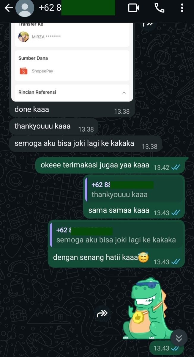 🚨TESTIMONI🚨 - Testi joki Jurnal &amp; Buku Besar | fast response di wa yaaww🩷❗ wa.me/6281226335745 #jokitugas #jokitugasmurah #jokibyarmin #zonauang️