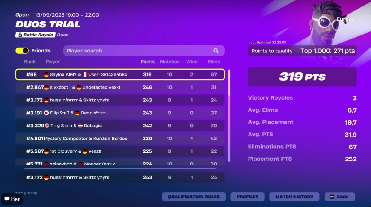 didn`t get last game for div 3 thanks w/<a href="/BenjoFNR/">Benjofnr</a>  <a href="/FNCompetitive/">Fortnite Competitive</a>