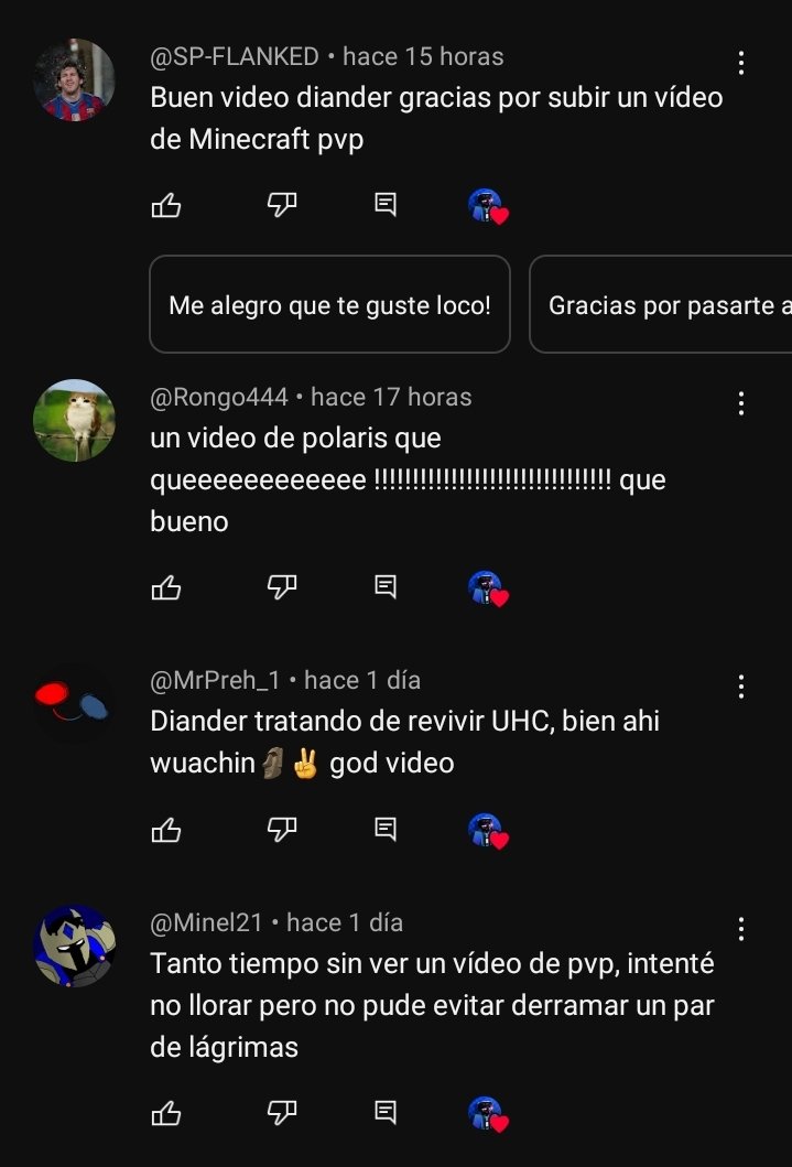 Mis amigos me llaman loco por hacer videos de pvp y no de cosas de moda, pero estos comentarios valen mas que cualquier cosa 🫡