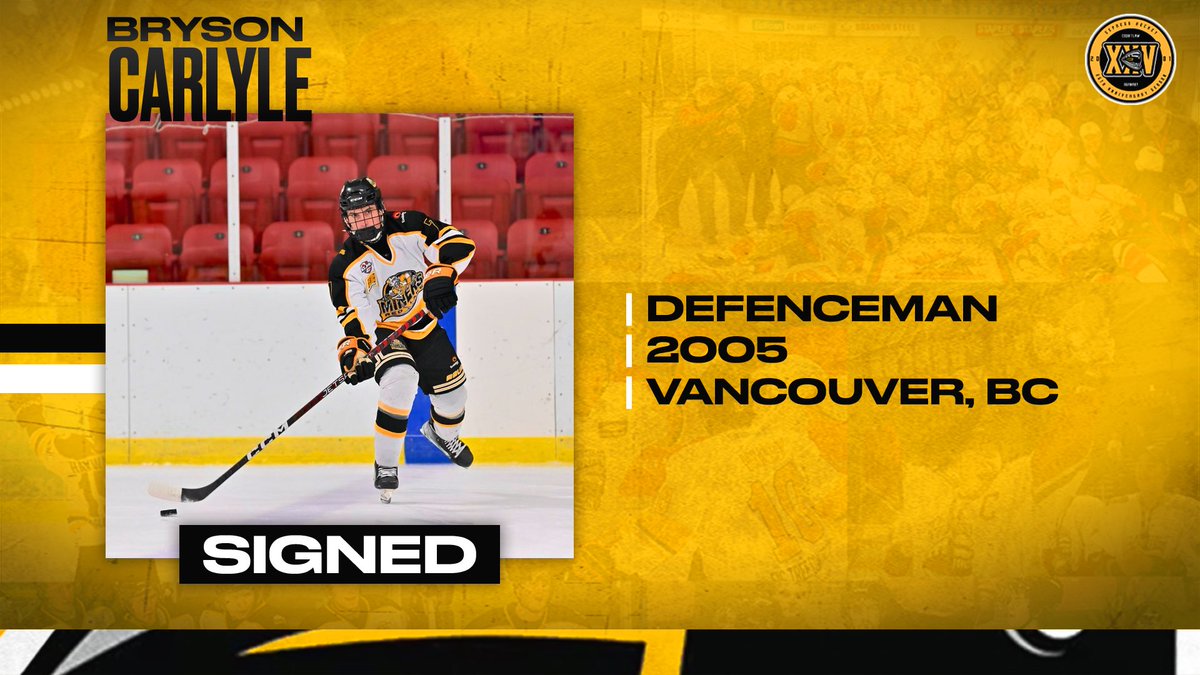 The Coquitlam Express are excited to announce the signing of 2005 born defenceman Bryson Carlyle.

Carlyle, 20, spent the last  2 seasons with the SJHL's Red Lake Miners. Scoring 34 points in 47 games played in 2024-25. A native of Vancouver, BC Bryson adds valuable junior