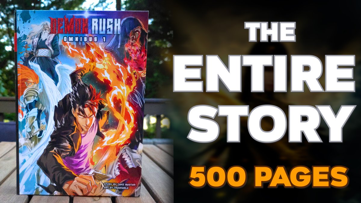 DemonRushTM's tweet image. The Complete Demon Rush Omnibus Edition! 
Now available on Amazon 

Buy Demon Rush Omnibus 1 on Amazon: amzn.to/4giB96c

Video: youtu.be/QGKLz58JRUI?si…