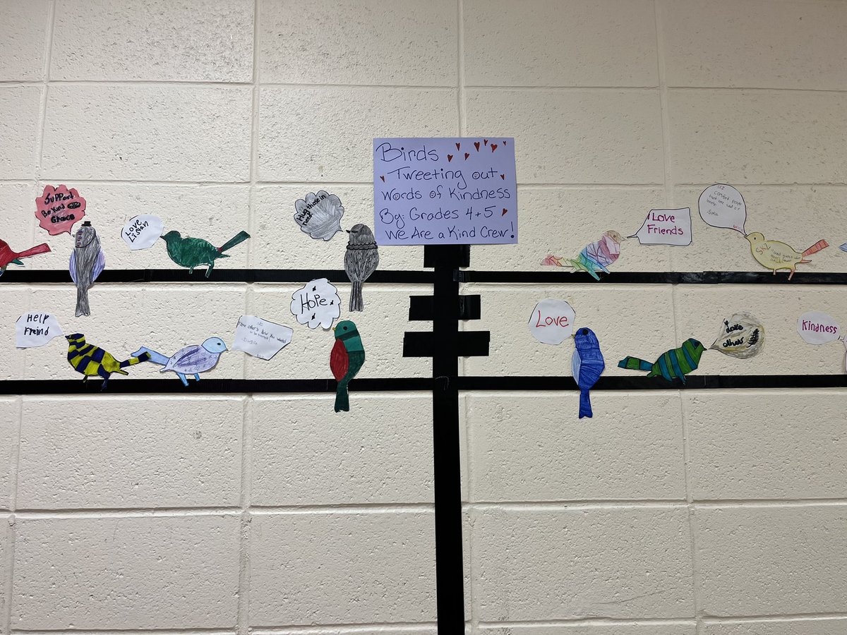 Sanchez Gr. 5 students tweeting out words of kindness. #WeAreCrew #SanchezUACrew #BetterTogether <a href="/HPSArtsWellness/">HPSArts&Wellness</a> <a href="/urbanleaderEv/">Evelyn Overton</a> <a href="/Ms_Zanghi/">Jess Zanghi</a> <a href="/msanchez_crew/">Maria Sanchez School</a>