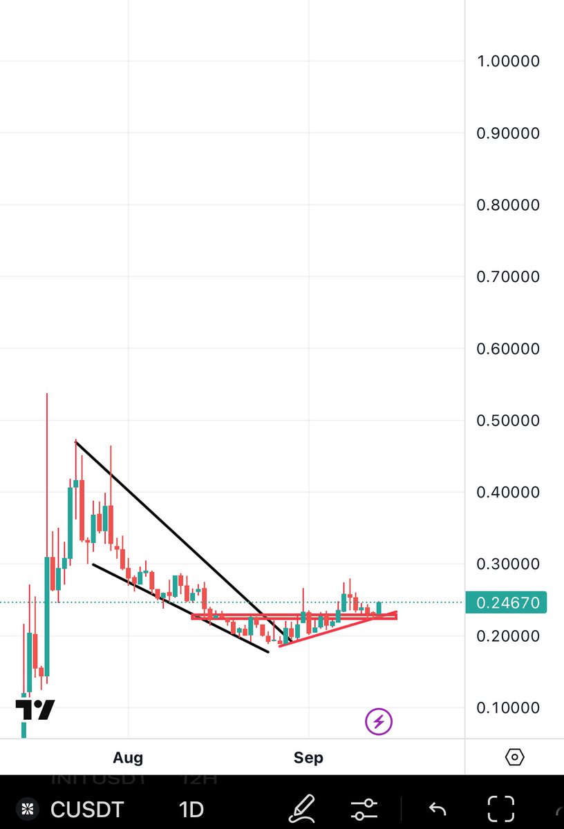 Bitcoinhabebe's tweet photo. Its only a matter of time before $C Goes on an insane run. If the rumour of the Upbit listing is true then i expect we see 0.6-0.9$ https://t.co/52HQzfohhO