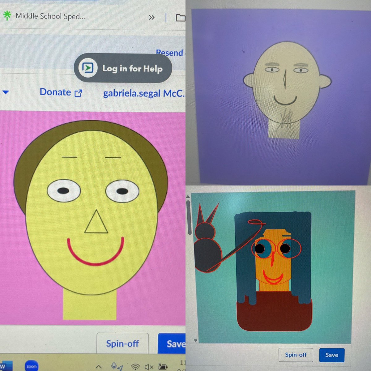 Just learned how to code art — and we made a self-portrait! 🎨💻
Who knew coding could be this much fun! Can’t wait to take these skills back to our students! 🙌 <a href="/apollo_rockets/">Apollo Middle School</a> <a href="/codeartorg/">Code/Art 👩🏻‍💻</a> #rocketsontherise
#CreativeCoding #CodeArt #SelfPortrait #FunWithCode