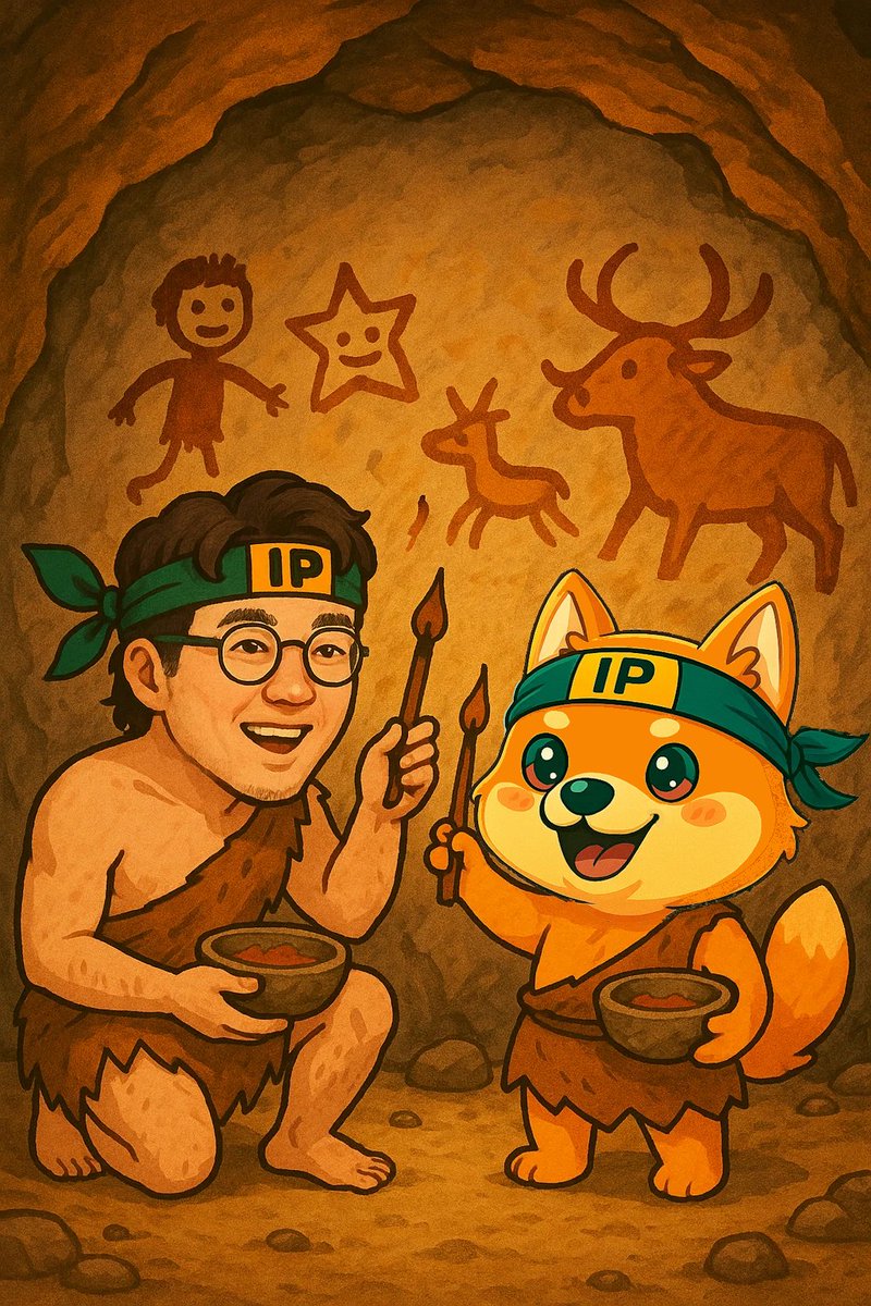 Back then they painted their IP on a cave wall
Now one click and your IP is licensed Story
