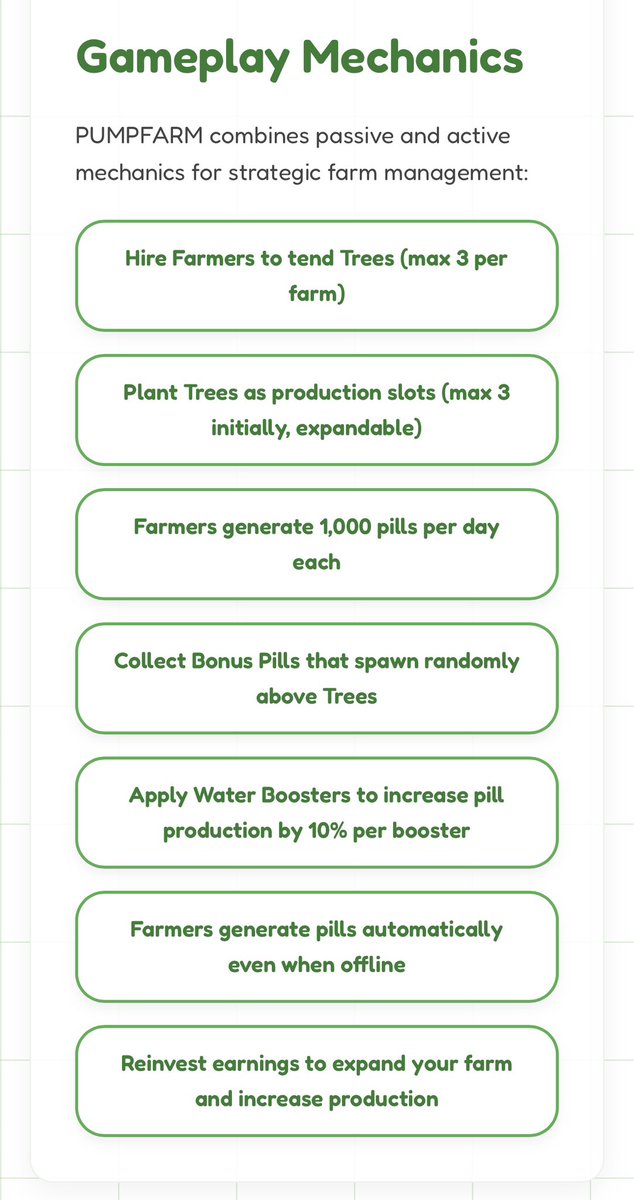 “Grow Trees, Harvest Pills, Earn Rewards”
Ring a Bell? Farmville vibe? We say “MAKE PLAYTOEARN GAME GREAT AGAIN!” <a href="/a1lon9/">alon</a> <a href="/toly/"></a>