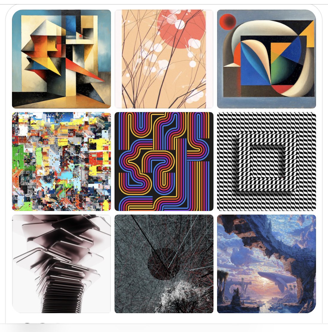 vivian_gallery's tweet image. Gn! My new top 9 collections!
You guys are awesome! 👍🤗
#NFT #NFTCollections @vivian_gallery
@JesupermanArt
@RezaMilani
@JesupermanArt
@granuled_
@andrewmcwhae
@gbx869
@bri4nh3nry
@RezaMilani
@crypt0shaman_