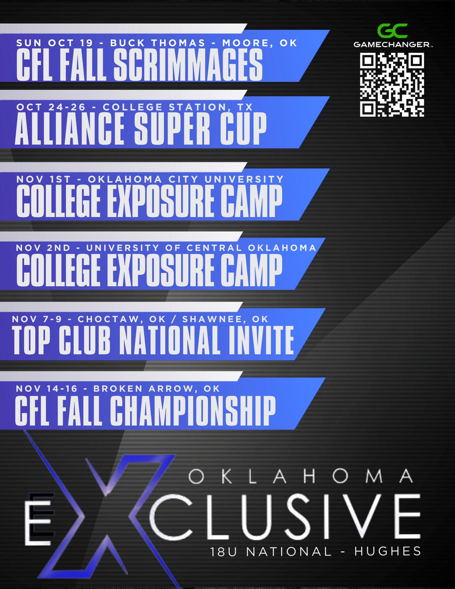 Fall Schedule!!
<a href="/OKExclusiveSB/">OK Exclusive Softball</a> <a href="/ExtraInningSB/">EXTRA INNING SOFTBALL</a> <a href="/ocu_softball/">Oklahoma City University Softball</a> <a href="/UCOSoftball/">UCOSoftball</a> <a href="/ACU_Softball/">ACU Softball</a> <a href="/MACUsoftball/">MACU Softball</a> <a href="/TulsaSoftball/">Tulsa Softball</a> <a href="/TarletonSB/">Tarleton State Softball</a> <a href="/OCeaglesSB/">OC Softball</a> <a href="/KUSoftball/">Kansas Softball</a> <a href="/ECUTigersSB/">ECU Tigers Softball</a> <a href="/cuaggiessb/">Cameron University Softball</a> <a href="/rsusoftball/">RSU Softball</a> <a href="/MSSUSoftball/">MSSU Softball</a> <a href="/MeanGreenSB/">UNT Softball</a> <a href="/SBRRetweets/">Softball Recruiting Reposts</a>