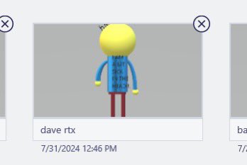 was looking through my paint 3d models. i dont think thats dave rtx