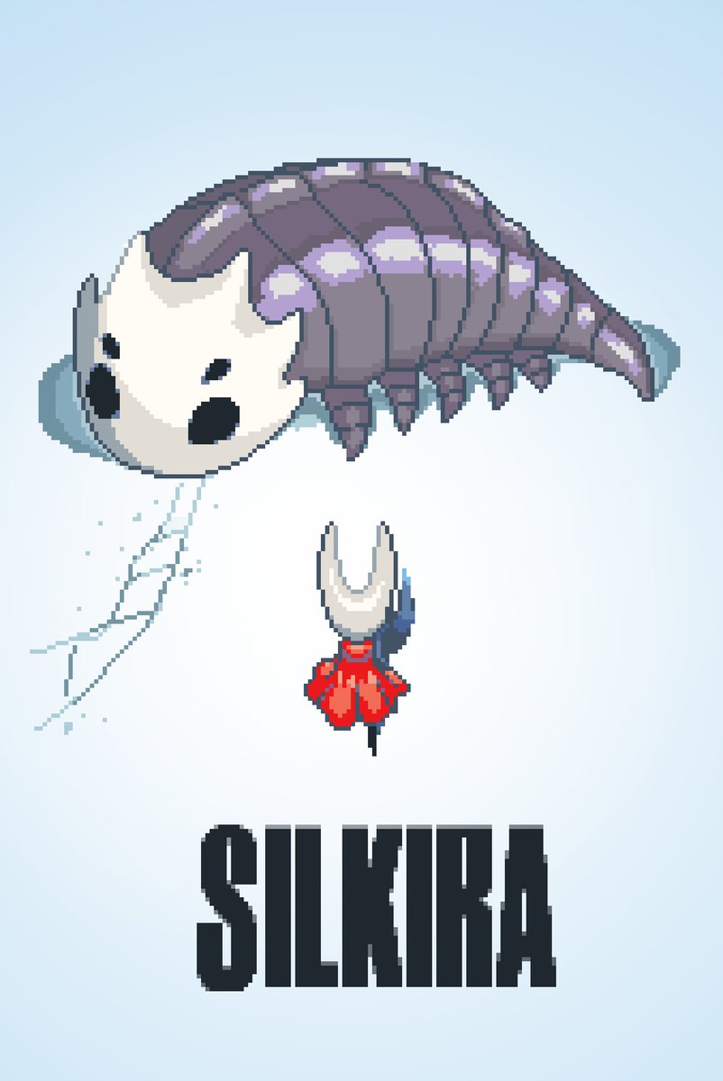 silksong akira poster

#pixelart #ドット絵 #Silksong