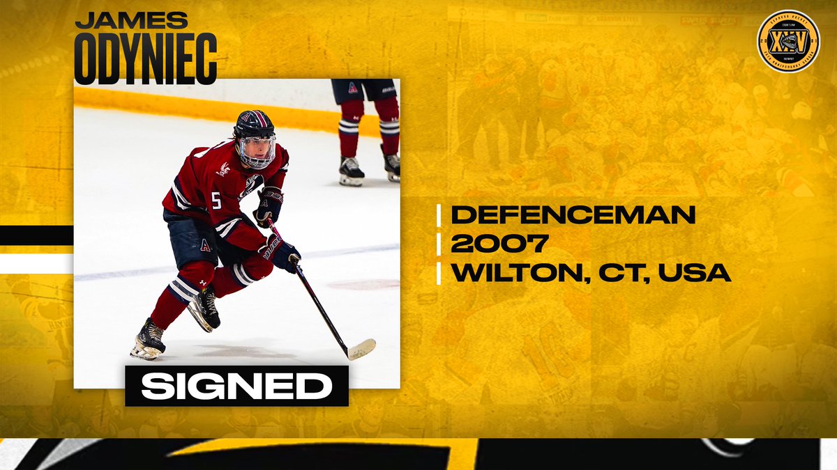 The Coquitlam Express are excited to announce the signing of 2007 born defeceman James Odyniec.

James, 18, is a native of Wilton, Connecticut. And split last season between Avon Old Farms School in USHS Prep and and the Northern CT Nor'Easter U18 AAA team. A Brown University