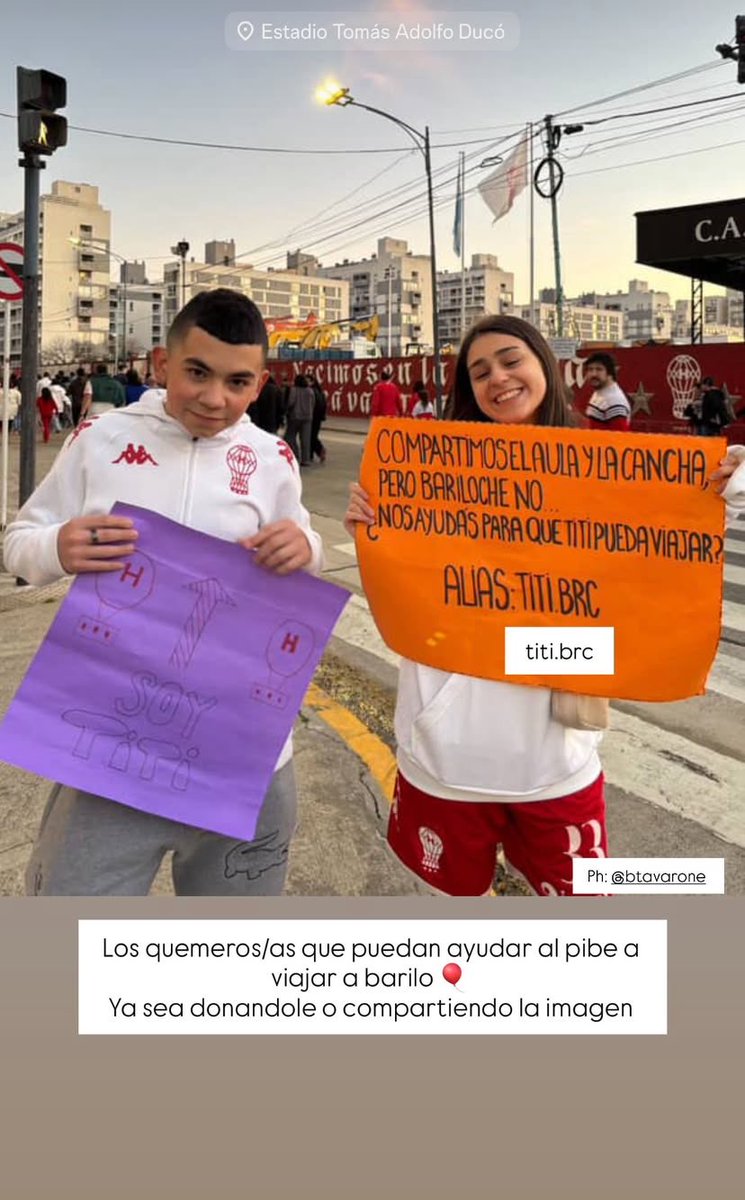 Lo vi recién en ig. 
A ver si nos ponemos todos la 10.