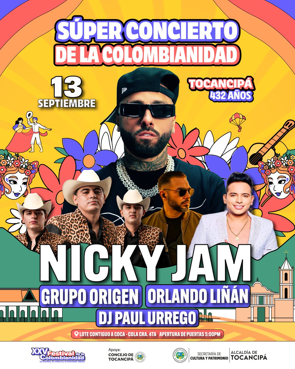 Bueno Tocancipá llegó el día #SISERESPETA
Hoy nos vamos de Parranda... Yo soy #Eltimbreoriginal
Y #MICARIÑOPARAUSTEDES