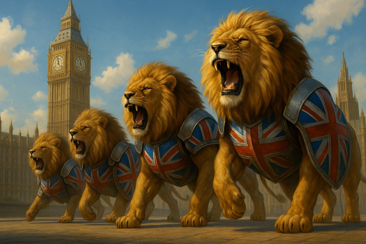 GBPAC_Campaigns's tweet photo. What a day. The lions are roaring🇬🇧. Thank you Tommy, Ben, Elon, Laurence, Katie and every patriot who stood tall today. Together, we will get our country back. #UniteTheKingdom https://t.co/raWGMXANtp