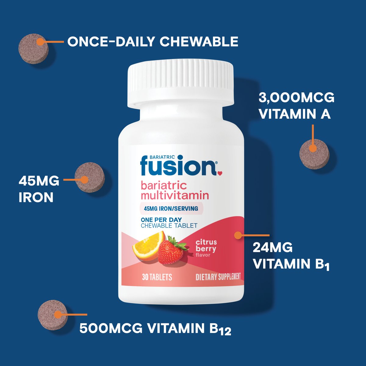 BariatricFusion's tweet image. ✨ One a day, your way. ✨

From easy-to-take #capsules to great-tasting #chewables, our #OnePerDayMultivitamins make daily wellness simple, convenient, and tailored to your needs.

Shop our One Per Day #Multivitamin Collection: bit.ly/4ps5NhV