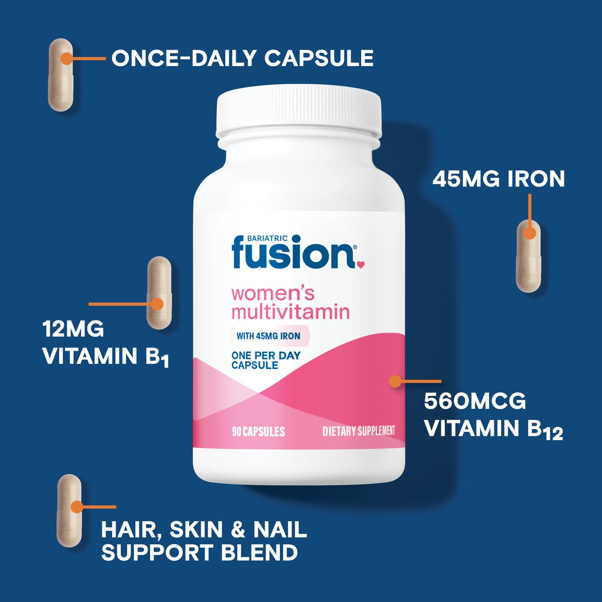 BariatricFusion's tweet image. ✨ One a day, your way. ✨

From easy-to-take #capsules to great-tasting #chewables, our #OnePerDayMultivitamins make daily wellness simple, convenient, and tailored to your needs.

Shop our One Per Day #Multivitamin Collection: bit.ly/4ps5NhV
