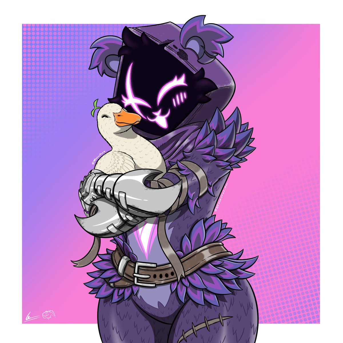 The Duck and Bear 💚💜

#RavenTeamLeader #FortniteArt