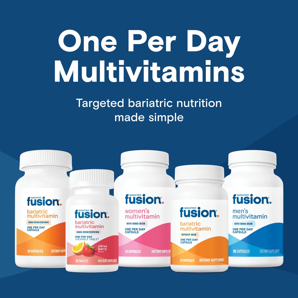 BariatricFusion's tweet image. ✨ One a day, your way. ✨

From easy-to-take #capsules to great-tasting #chewables, our #OnePerDayMultivitamins make daily wellness simple, convenient, and tailored to your needs.

Shop our One Per Day #Multivitamin Collection: bit.ly/4ps5NhV