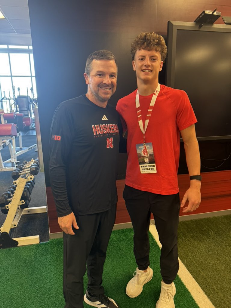 thatch_shelton's tweet image. Had a amazing time watching @HuskerFootball up close today, thank you for the invite and the hospitality can’t wait to learn more about the huskers! @HikeDevon @s_kwilli32 @Coach_JM1 @Adam_DiMichele @philipsimpson1 @_CoachGThomas @CoachMattRhule