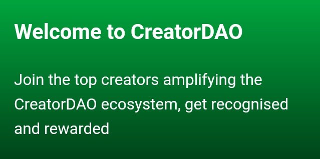 surojitpvt's tweet photo. Proud to support #CreatorDAO Voices....a community where creators are valued and rewarded for their impact. ๐
Want to amplify your voice and join the new era of creator-owned IP?
Follow @joincreatordao and join the movement today! https://t.co/9MK3jUTn4x