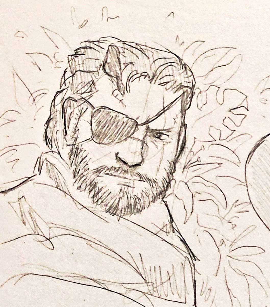 StaticLeaf's tweet image. Hi yeah, it's been a bit and this is not the usual Weskie content but I really liked these pencil doodles I did 

Dipped my toes into some MGS and well, I really liked these sketches 

#venomsnake #MGSVTPP