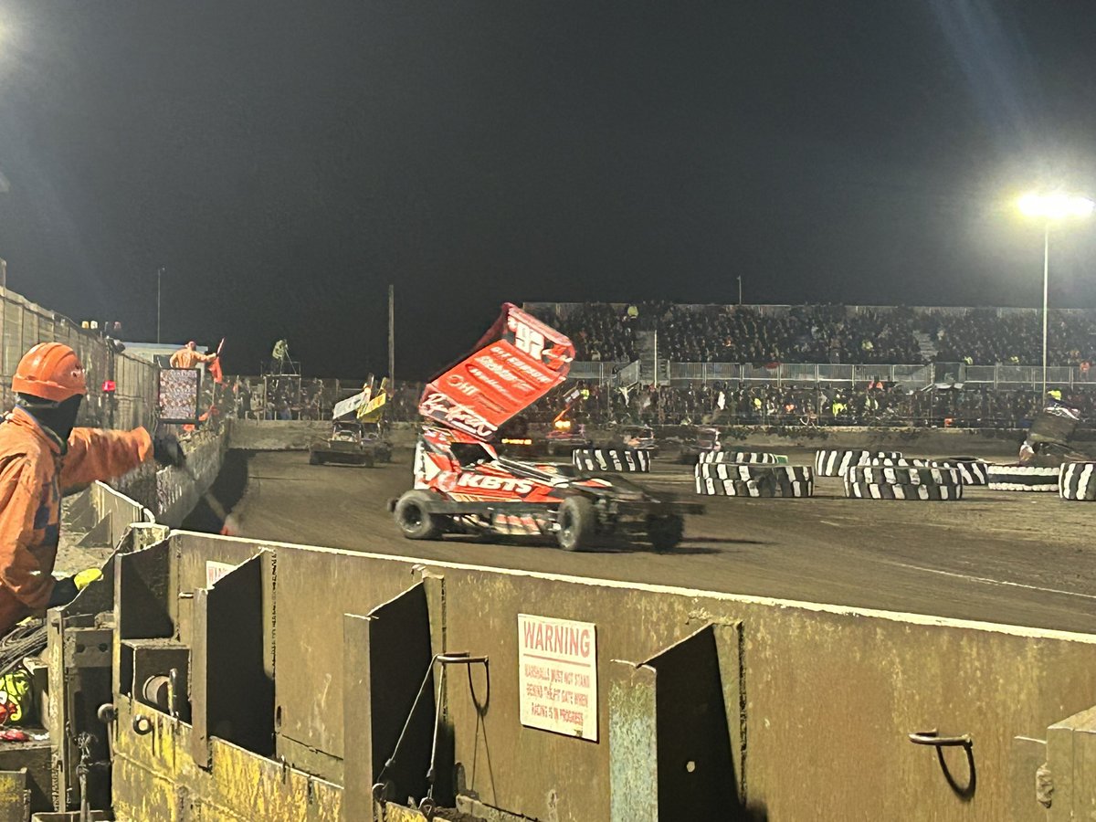 Another masterclass from Ryan Harrison at King’s Lynn - wins  consolation and the final. Has so far competed in five races at the <a href="/adrianfluxarena/">Adrian Flux Arena</a> since his return - and won them all <a href="/BSCDAF1/">BSCDA - BriSCA F1</a>