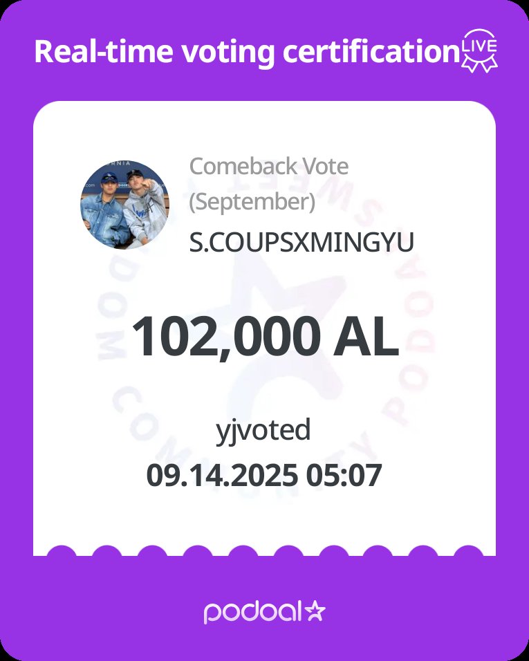 yjvotes's tweet image. Congratulations🎊