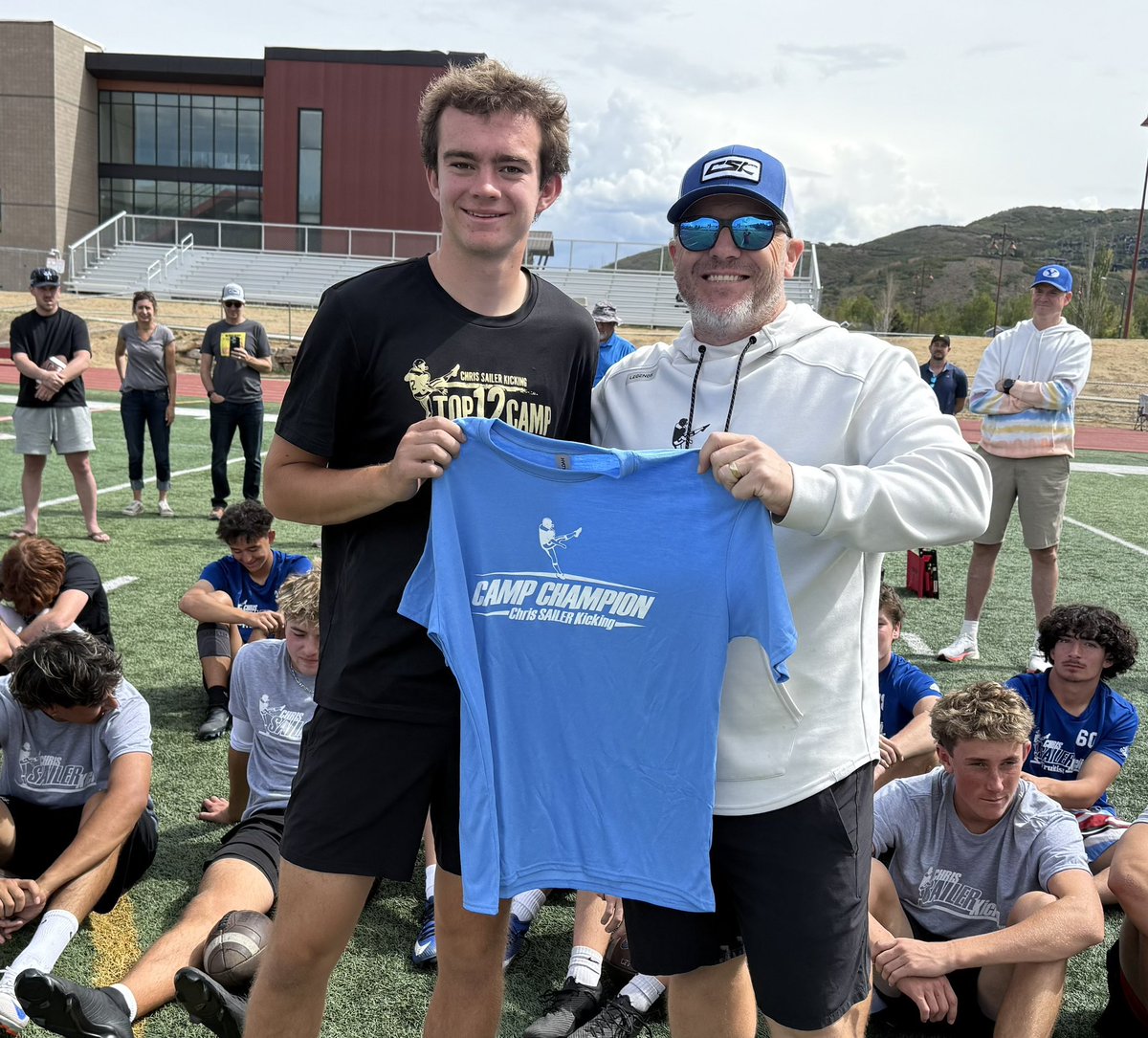 PidwellTanner's tweet image. Thanks so much @Chris_Sailer and @RogueKicking for another great camp! So excited to see all of the rising talent in Utah! Here’s a couple of highlights from the day!

@Josh_Montzingo @ParkCityFtbl @GP_Recruiting @ThePuntFactory