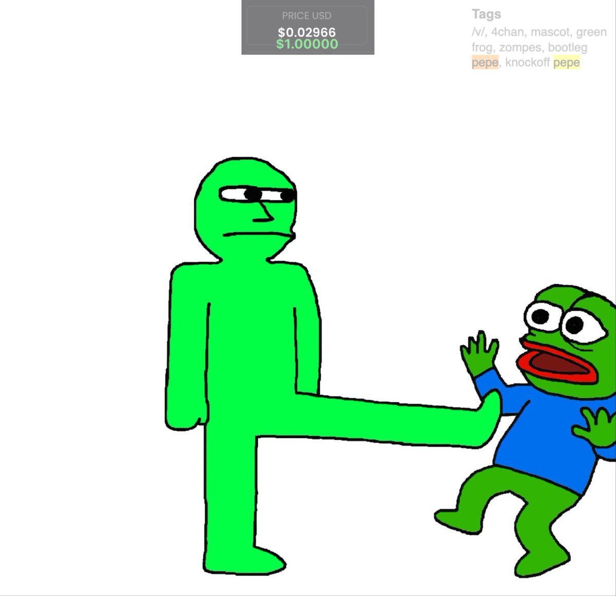 DonnyDicey's tweet image. For those of you who missed the post about my takeover of $Bucky:

It's now one man (me) and his army (you).

The goal is simple:

He's sitting at 0.03 cents, and he is very angry at Jerome Powell for being too late to cut rates.

He wants to inflate past 1 Buck which is equal to…