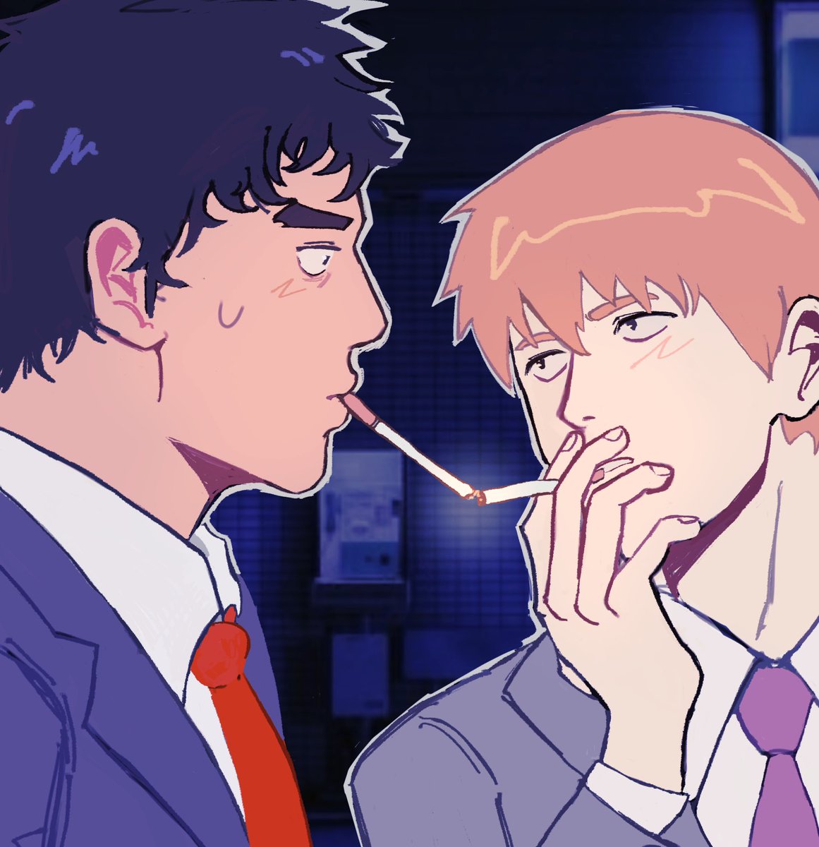 They should kiss :3
#serirei #mp100