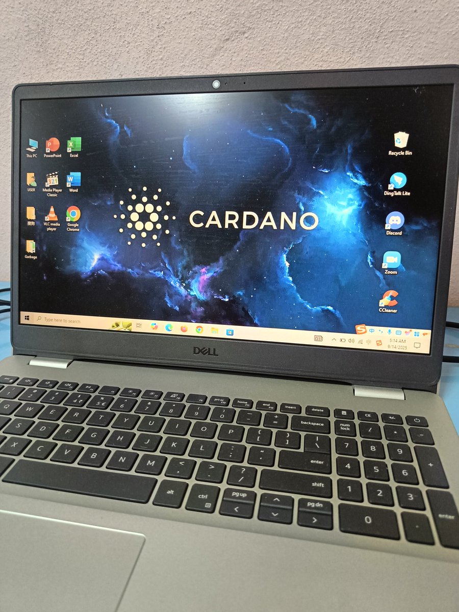 Adrian_BehJW's tweet photo. I just set a new wallpaper on my laptop!

#ADA #Cardano #Layer1 #Tothemoon https://t.co/LoneeHEwvZ