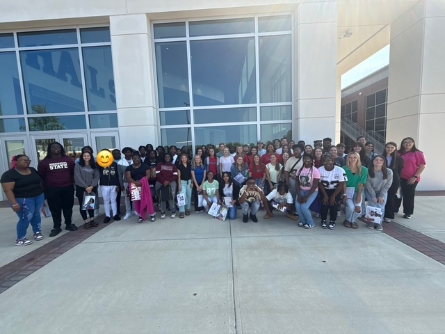 Choctaw County High School Seniors attended the Golden Triangle Regional College Fair at Mississippi State University on Thursday.