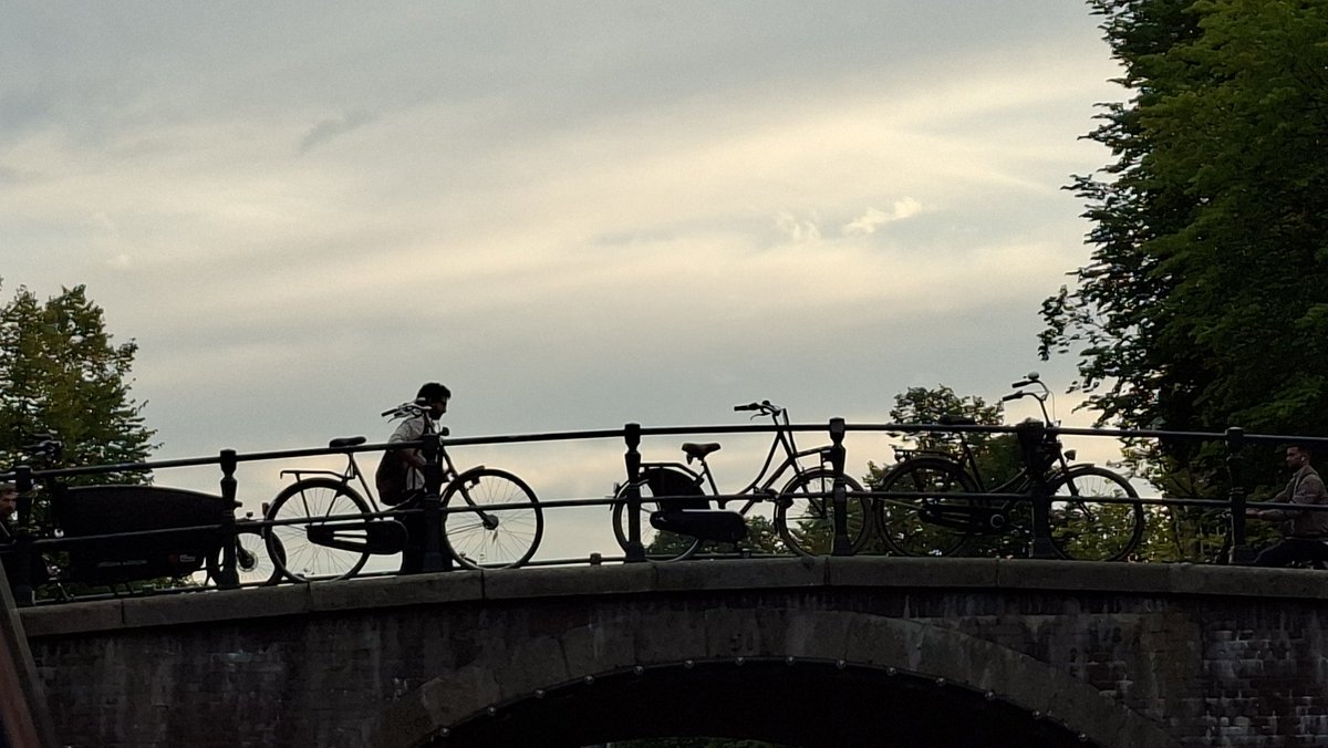 Amsterdam days.