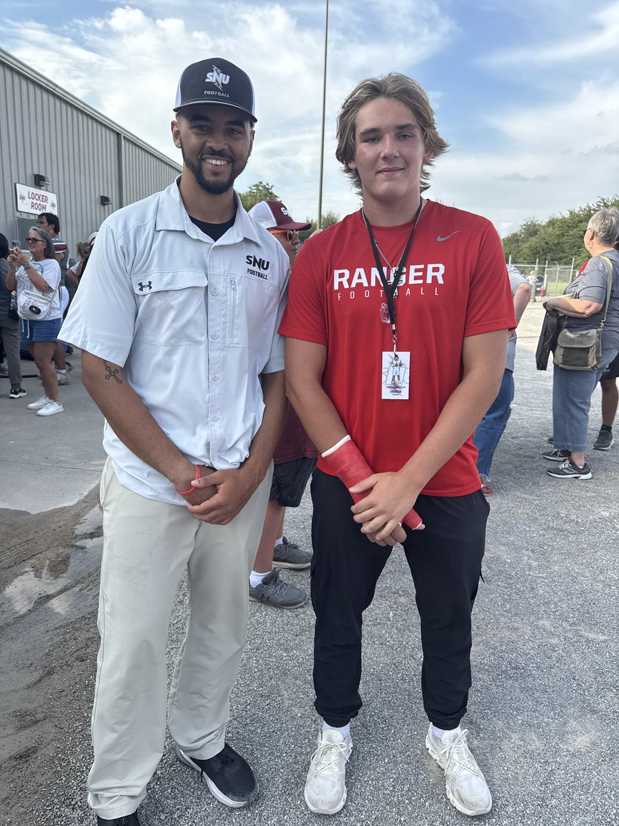 CashWheeler26's tweet photo. Had a great time at @SNUFootball today. Thank you @CoachLove28 @Coach_Indy and @CoachHada for having me on a game day visit. 

@Perryton_HC @PerrytonFB @CoachWhiteDB1 @RandallSweet5 @StevenLiles @TXSideline @KaleSteed @PlayByPlayGuy1 https://t.co/e18U3bSqWW