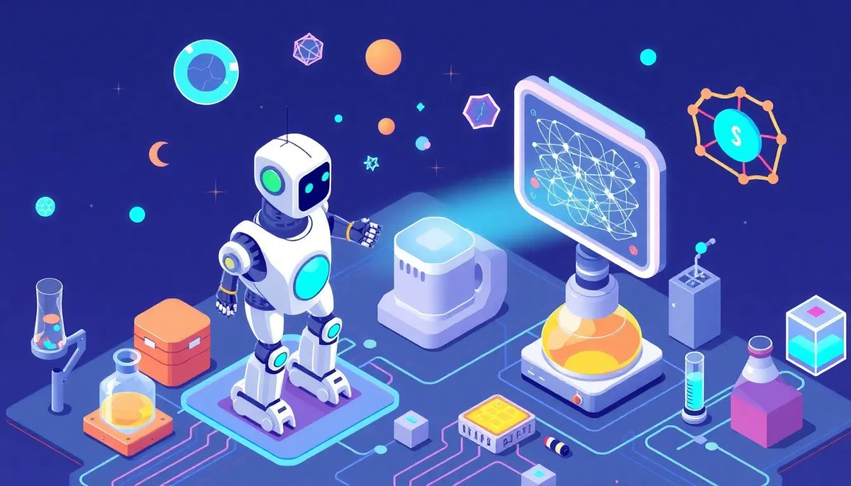 GptBell_News's tweet image. 🤯 Robots + AI = Future of Science?! 🤖 Lila Sciences just scored $235M &amp;amp; is now a unicorn! 🦄 They&apos;re building a &apos;scientific superintelligence&apos; to speed up drug discovery &amp;amp; more! #AIBiotech #Innovation #ScienceTech #LilaSciences 🧪🔬
