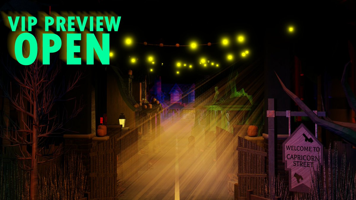 UniRobloxGame's tweet image. 🎃The VIP Preview of Halloween Scare Nights 2025 is NOW OPEN!
VIP and Legacy Club U members, play here: roblox.com/join/4ccx7