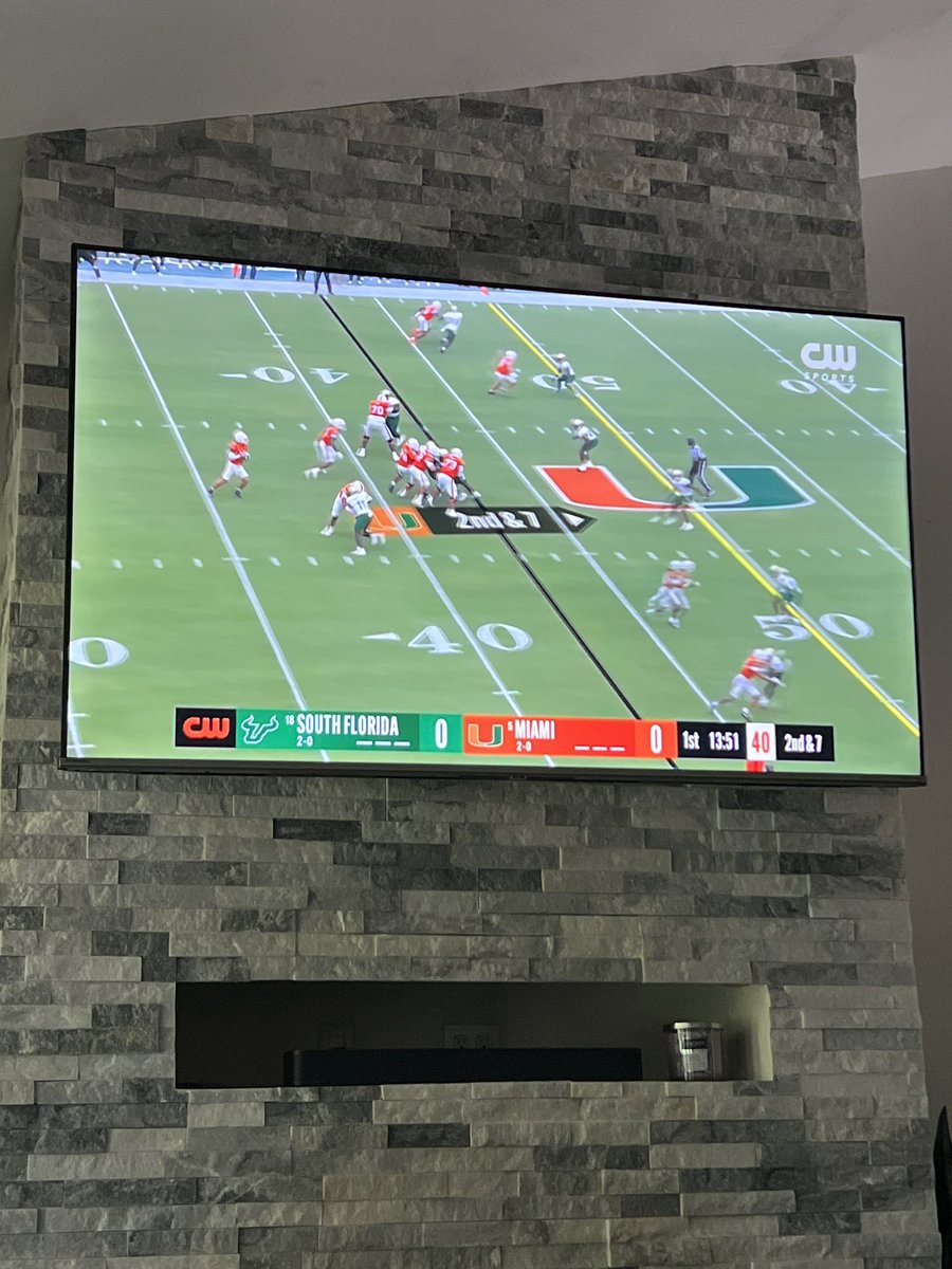 USF FOOTBALL

2007: after beating an SEC school on the road, played a now former Big East school ranked number 5 and won

2025: after beating an SEC school on the road, played a now former Big East school ranked number 5 and….